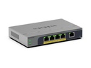 GS105EP No administrado Gigabit Ethernet (10/100/1000) Energía sobre Ethernet (PoE) Gris