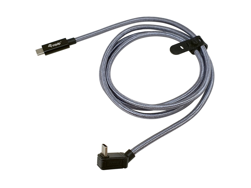128422 Cable USB 3.2 Gen 2x2 C a conector C U, 2,0m, negro, M/M, PD240W, 4K/60Hz, 20Gbps