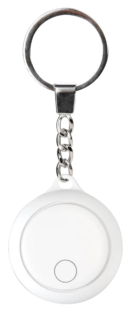 [TA-TAG-01-W] TA-TAG-01-W llavero Gris, Blanco 1 pieza(s)