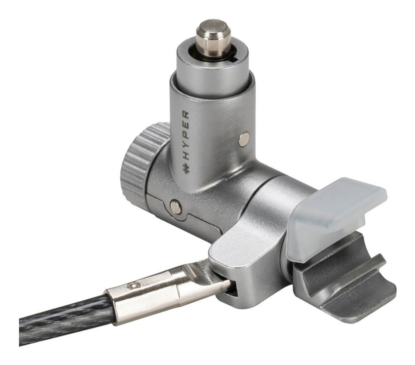 [HS5910GL] HS5910GL cable antirrobo Plata 2 m