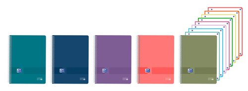 [400196859] BLOC OXF. EU.BOOK 8 A4 160h HZ. VIVOS - Pack de 5 unidades