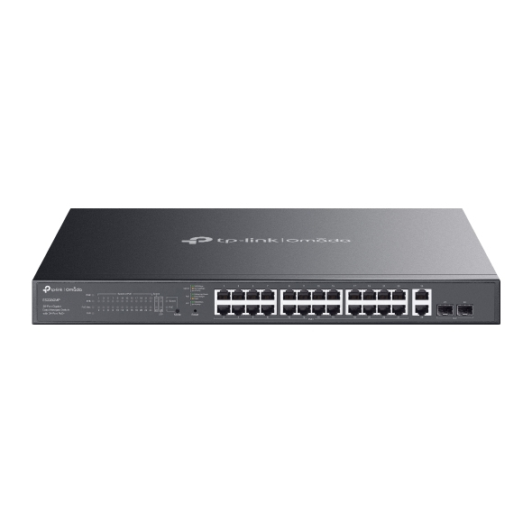 [ES228GMP] Omada ES228GMP switch Gestionado L2 Gigabit Ethernet (10/100/1000) Energía sobre Ethernet (PoE) Negro