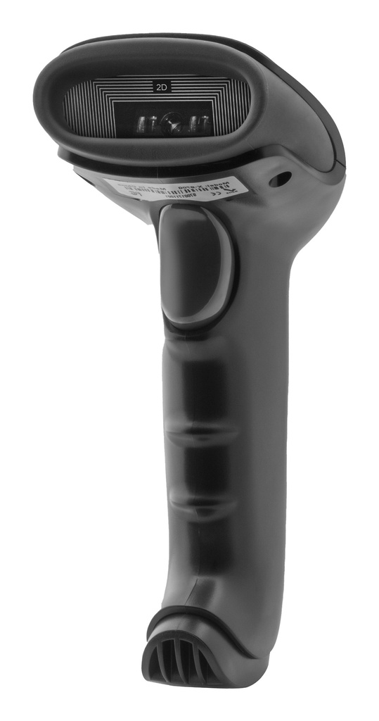 Lector código barras 2D USB gatillo soporte