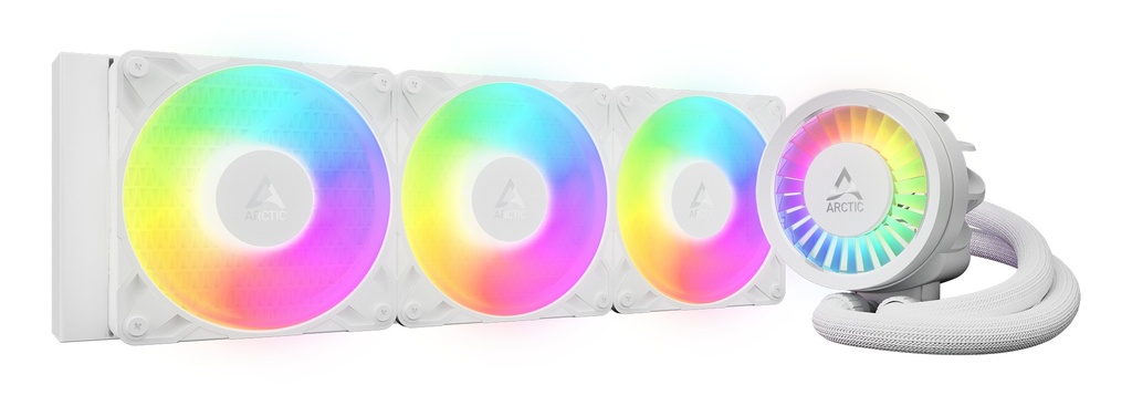 Liquid Freezer III Pro 360 A-RGB (White) Procesador Kit de refrigeración líquida 12 cm Blanco 1 pieza(s)