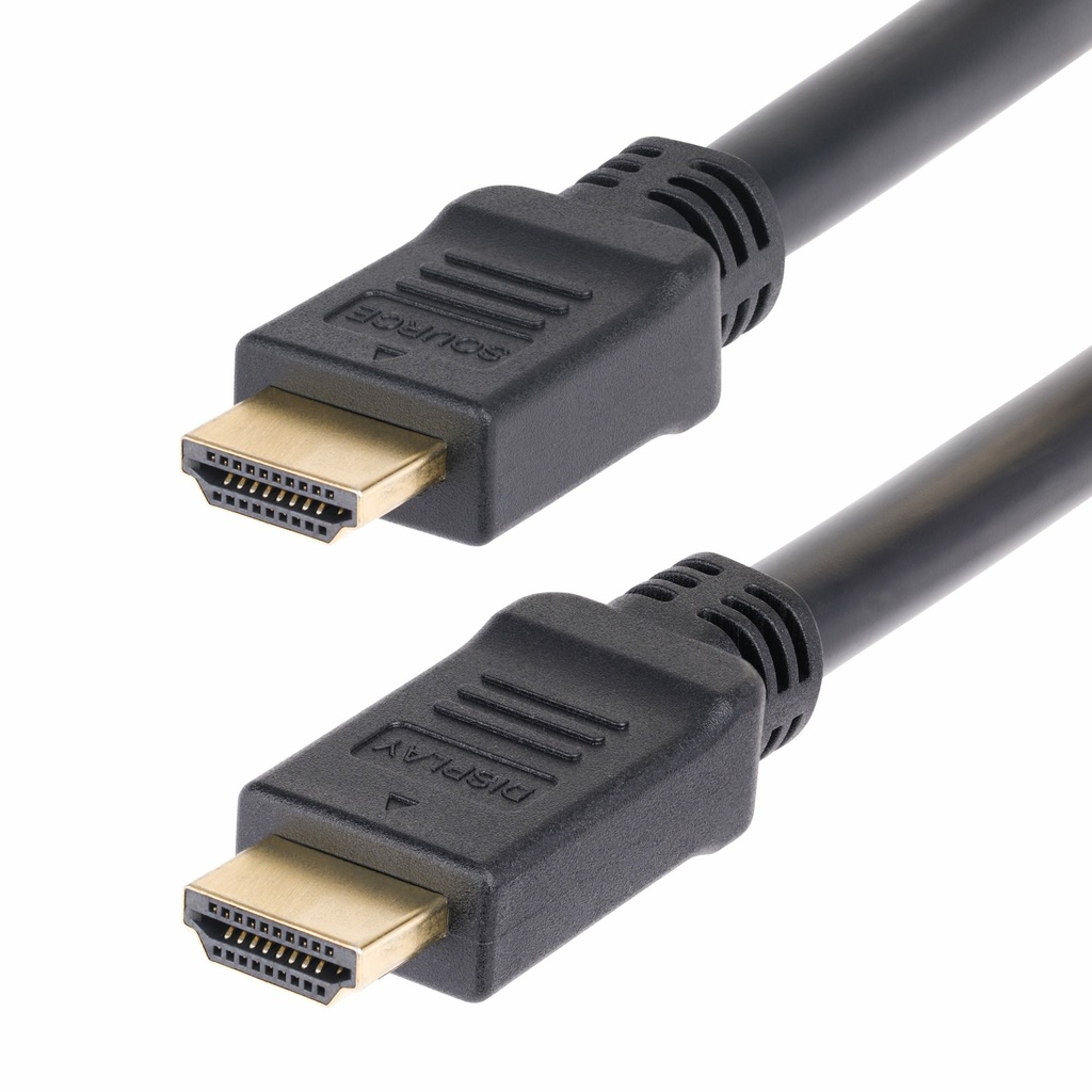 Cable HDMI 2.0 Activo de 10m - CMP - para Plénum - Cable HDMI de Alta Velocidad - 4K 60Hz - HDR10/HDCP 2.2/ARC - Cable HDMI CMP para Dentro de un Muro