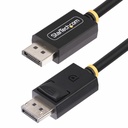 Cable DisplayPort 2.1 Certificado VESA de 3m - Cable DP40 8K 60Hz/4K 144Hz - 40Gbps - Cable DP 2.1 - con UHBR10/HDR/DSC 1.2a/HDCP 2.2 - Cable UHD - M/M