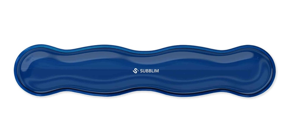 [SUBMP-04E080] Ergo Crystal Flex descansa muñecas Gel Azul oscuro