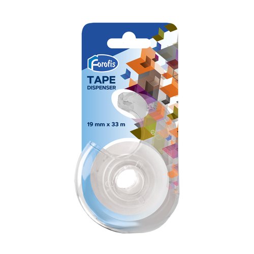 CINTA ADHESIVA FOROFIS TR. 33x19 c/PORT. - Pack de 20 unidades