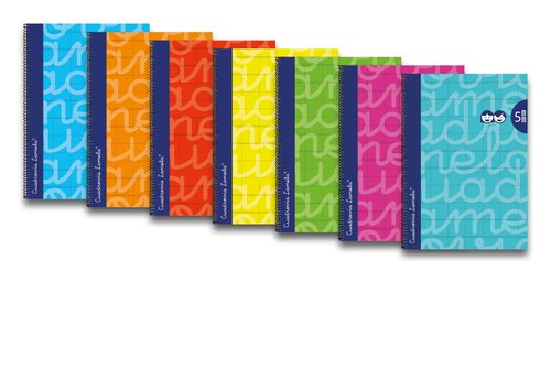 [7FTE05S6] LAMELA BLOC t.FORR.Fº 80h CDV. 5 SURT. - Pack de 6 unidades