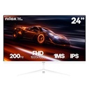 MONITOR 24 IPS 200HZ 1MS HDMI Y DP pantalla para PC 60,5 cm (23.8") 1920 x 1080 Pixeles Full HD LCD Blanco
