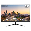 MONITOR 22 IPS 120 HZ VGA HDMI pantalla para PC 54,6 cm (21.5") 1920 x 1080 Pixeles Full HD LCD Negro