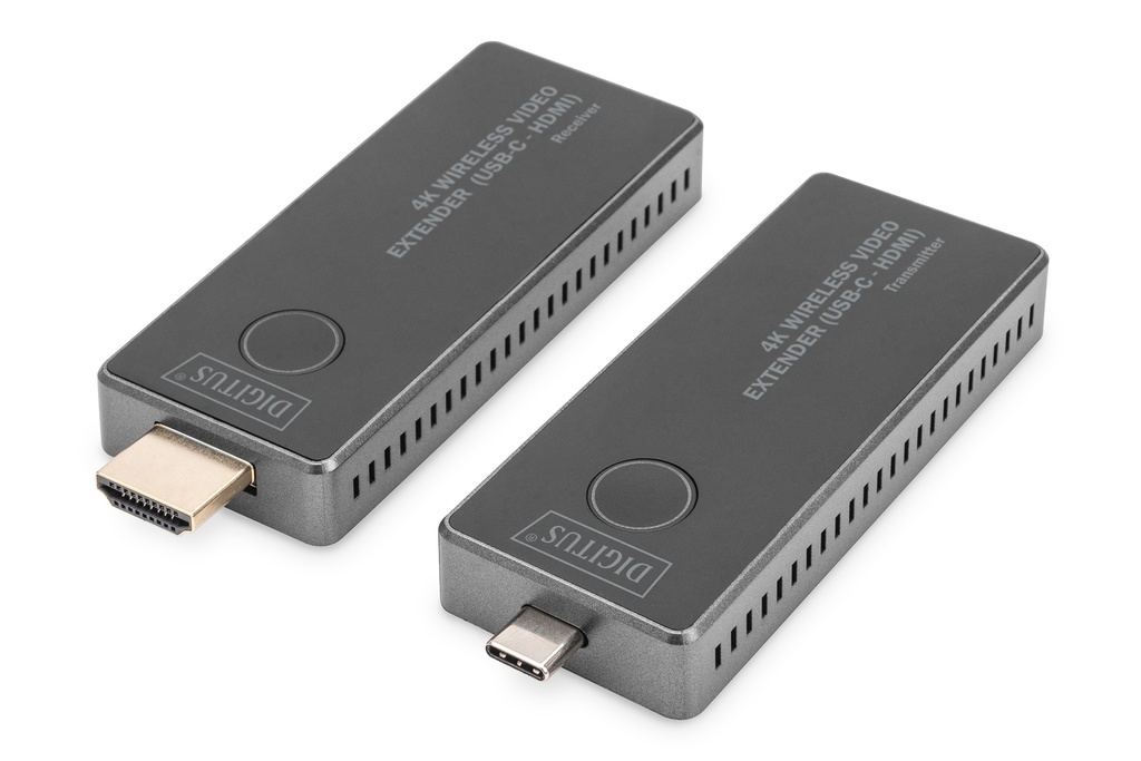Juego de extensor de vídeo inalámbrico 4K, 30 m (USB-C - HDMI), 4K/30Hz