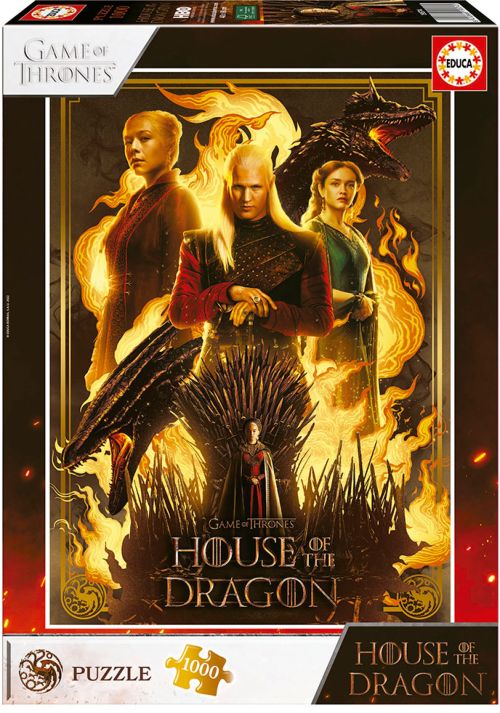 PUZZLE 1000 PIEZAS LA CASA DEL DRAGON