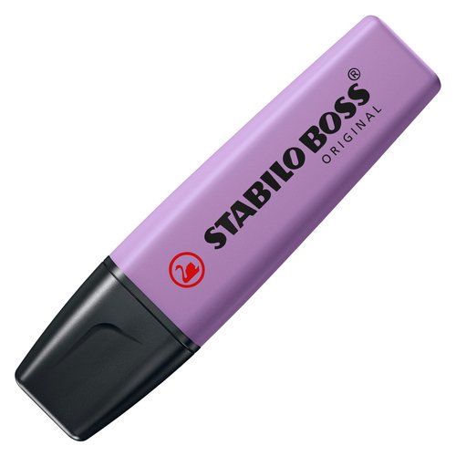 ROTUL.FLUOR STAB.BOSS 70 NAT. LILA GRISA - Pack de 10 unidades