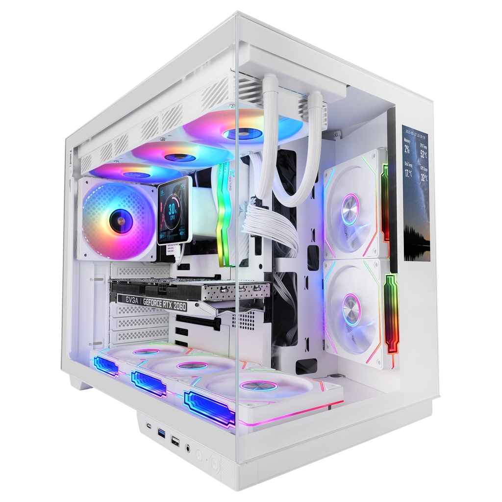MCMIRAGEW carcasa de ordenador Midi Tower Blanco