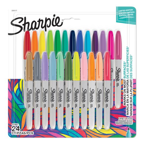 ROTUL.PAPERMATE SHARPIE MARKER SEAS.B/24 - Pack de 6 unidades