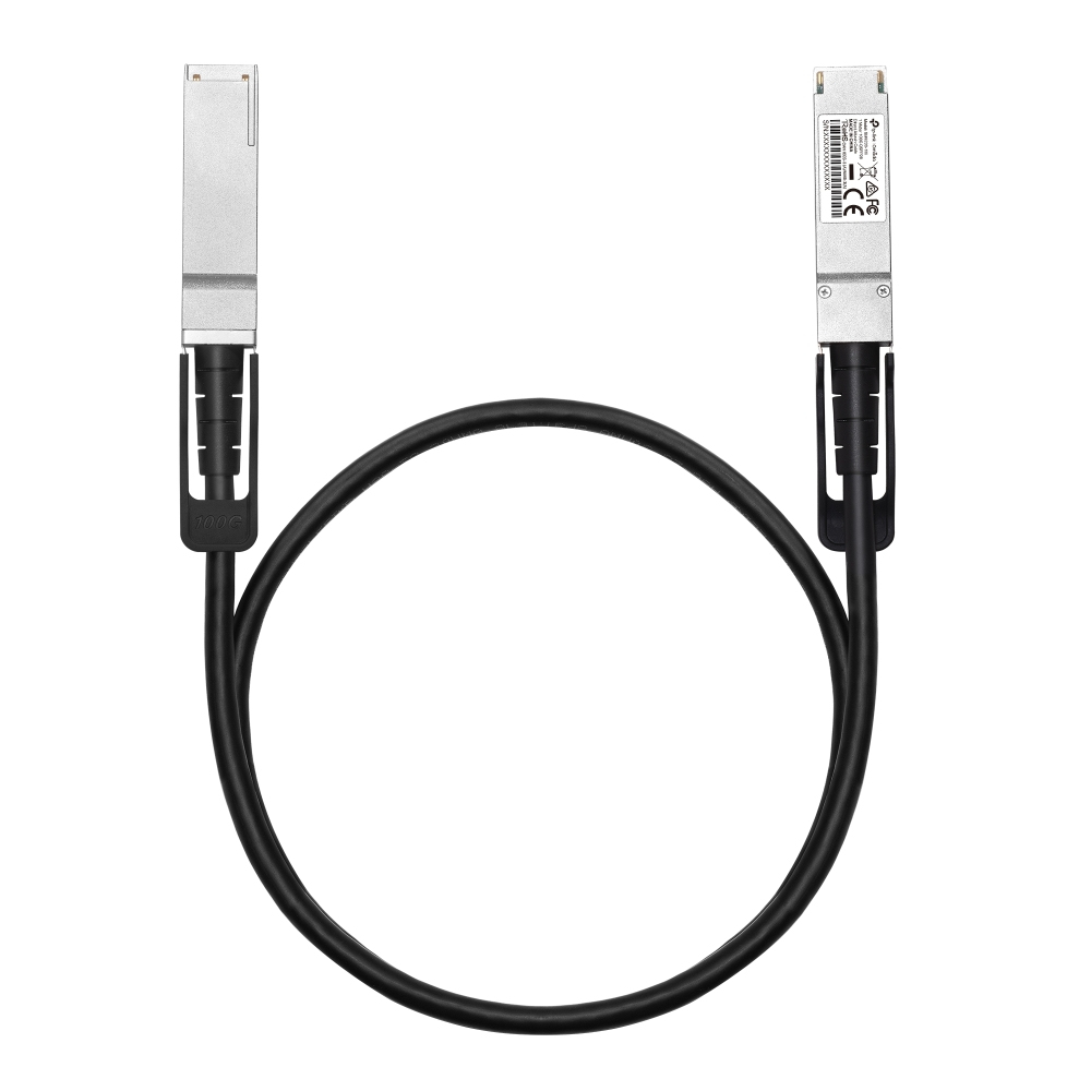 [SM9220-1M] Omada SM9220-1M Cable de fibra óptica e InfiniBand QSFP28 Twinax Negro