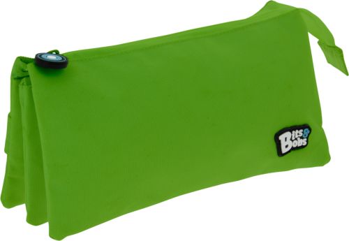 PORTATODO TRIPLE PLANO BITS &amp;BOBS VERDE 24,5X12X14 CM