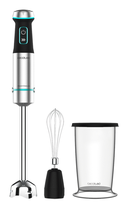 Power TitanBlack 1200 XL Cream 0,8 L Batidora de inmersión 1200 W Negro, Plata