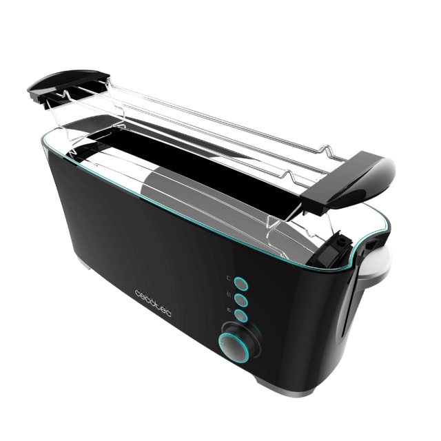 02185 tostadora 7 2 rebanada(s) 1000 W Negro