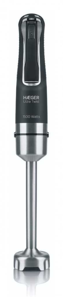 Ultra Twist Batidora de inmersión 1500 W Negro, Plata