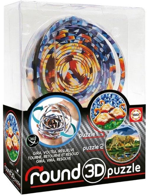 PUZZLE 3D ROUND DOS IMAGENES ELIZABETH SUTTON