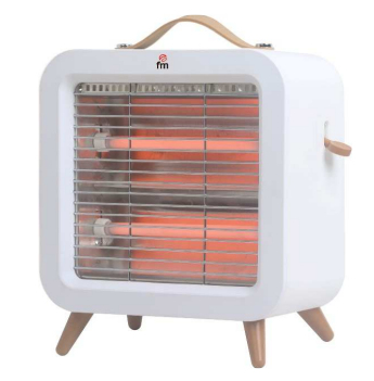 EV-400 calefactor eléctrico Interior Blanco 400 W Calefactor eléctrico de cuarzo