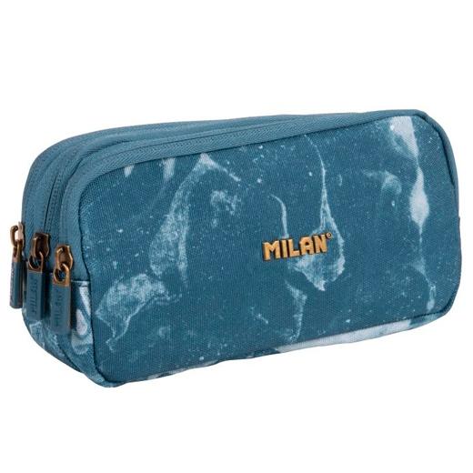 [081135LVB] PORTATODO TRIPLE SERIE LAVA AZUL 22X11X6,5CM