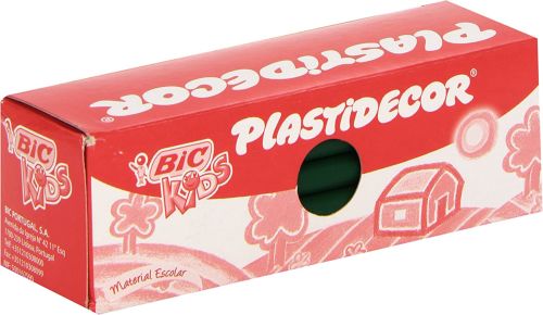 [816966] C/25 ceras plastidecor unicolor verde pistacho