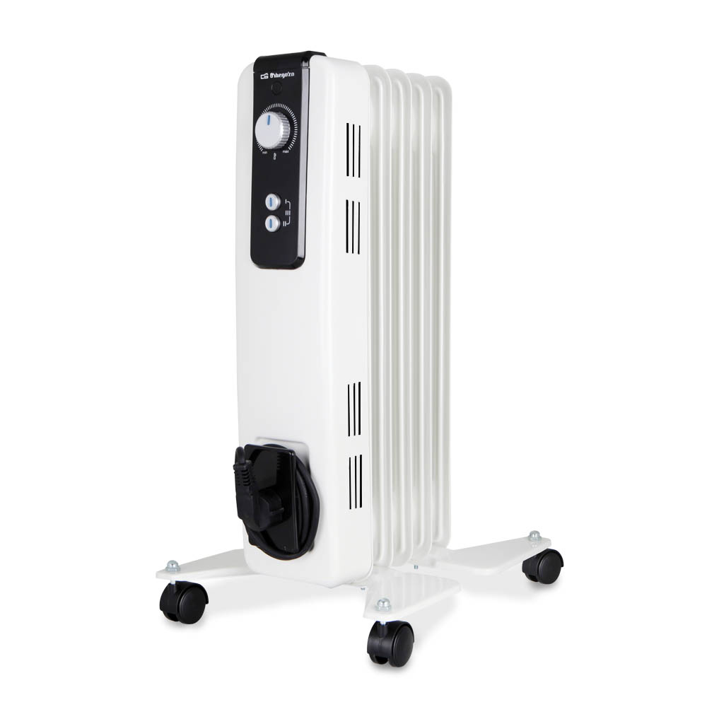 RH 1000 Interior Blanco 1000 W Radiador de aceite eléctrico