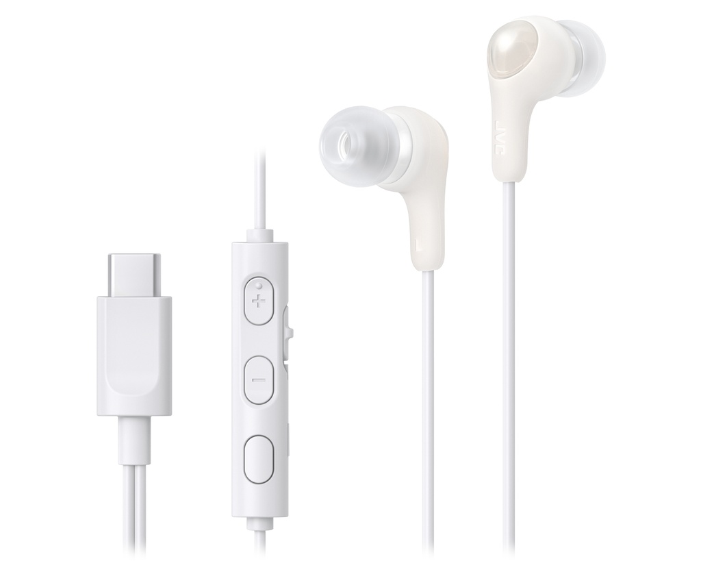 HA-FR9UC Auriculares Alámbrico Dentro de oído Llamadas/Música USB Tipo C Blanco