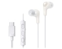 HA-FR9UC Auriculares Alámbrico Dentro de oído Llamadas/Música USB Tipo C Blanco