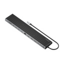 USB-C Dock 13 en 1, USB-C A 2xHDMI, 1xDisplayPort, 1xRJ45, 3xUSB-A, 2xUSB-C, 1xUSB-C PD, 1xSD, 1xMicro SD, 1xAudio, 1xRanura Kensington, 30cm