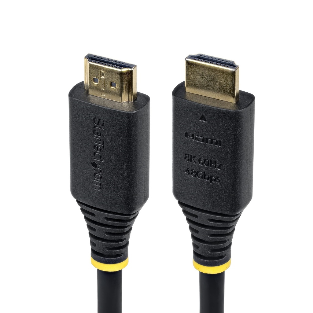 Cable HDMI Certificado de Ultra Alta Velocidad de 5m - 8K 60Hz/4K 120Hz - Cable HDMI 2.1 con HDR10+ / eARC - 48Gbps - Cable HDMI 8K para Monitor o TV - Recubrimiento de TPE