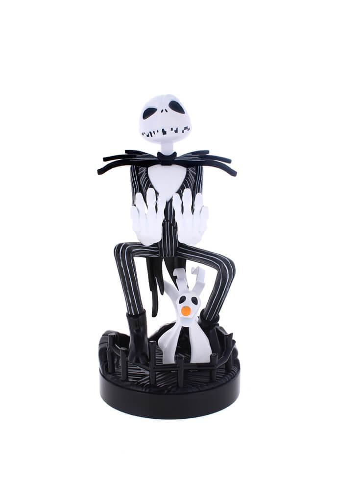 [5060525894978] Cable Guys The Nightmare Before Christmas: Jack Skellington Soporte pasivo Mando de videoconsola, Teléfono móvil/smartphone, Mando a distancia Negro, Blanco