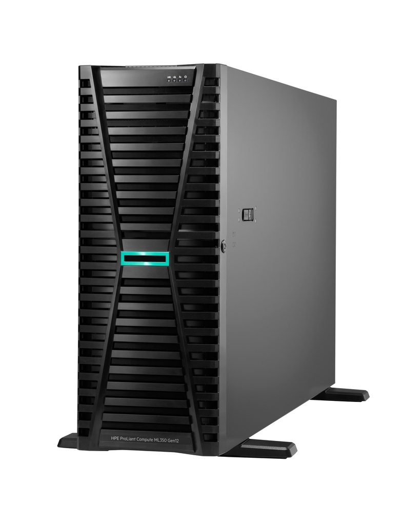 [P87795-425] ProLiant Compute ML350 Gen12 6515P 16c 1x64GB-R 8SFF MR408i-o 2x480GB SSD 2x1000W PS EU Server