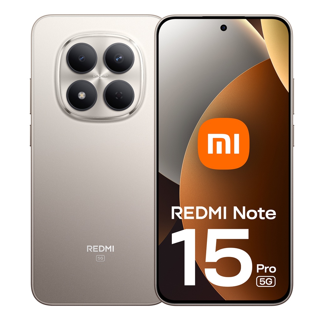 [MZB0LZLEU] Redmi Note 15 Pro 5G 17,4 cm (6.83") 8 GB 256 GB 6580 mAh Titanio