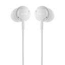CROSS STEP Auriculares Alámbrico Dentro de oído Llamadas/Música USB Tipo C Blanco