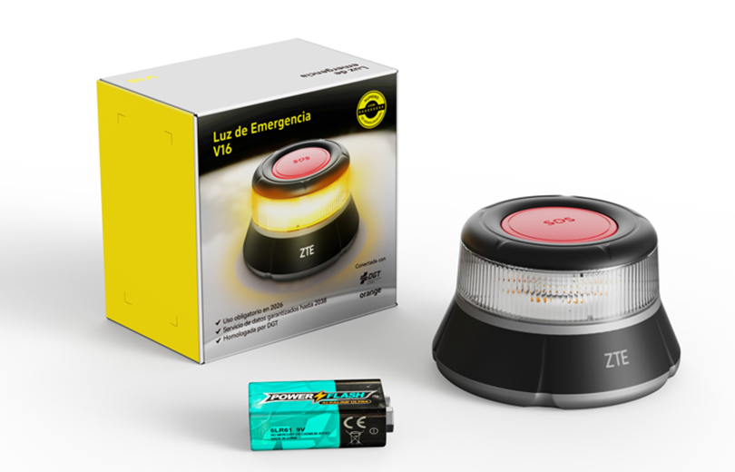 [ZTE E1] E1 lámpara de emergencia Negro, Rojo