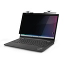 Filtro de Privacidad Brillante para Portátiles Lenovo X13 Yoga Gen 4 Táctil - De Voltear - Transmitancia de Luz del 75% - Filtro de Privacidad Antibrillo - Ángulo de Visión +/- 30 Grados
