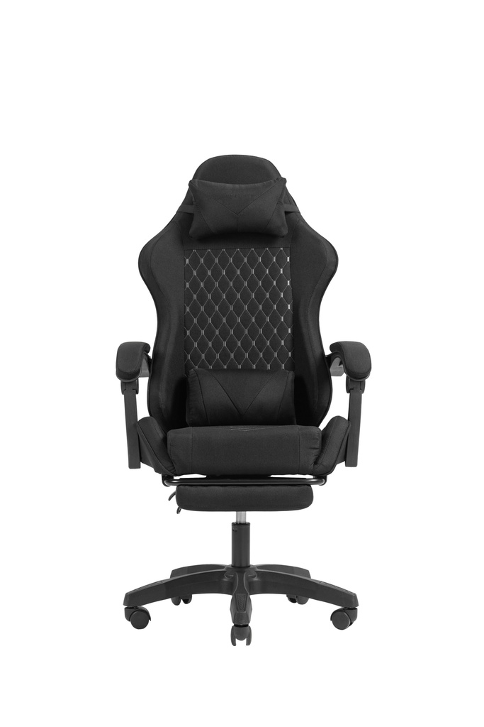 MGC-X Fabric Silla para videojuegos de PC Asiento acolchado Negro