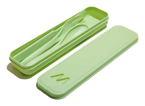 [SETCUTLERY3GN] SETCUTLERY3GN vajilla para camping Plástico
