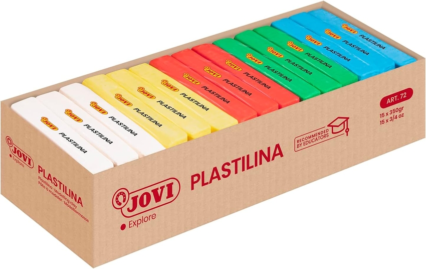 [72B] C/15 tacos plastilina grande basico jovi