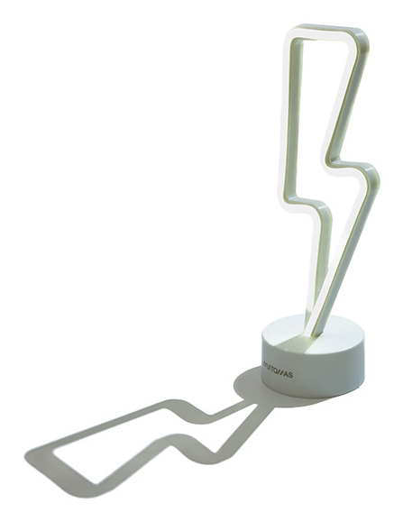 [NEONTBOLT] NEONTBOLT lámpara de mesa Bombilla(s) no reemplazable(s) Neon Blanco