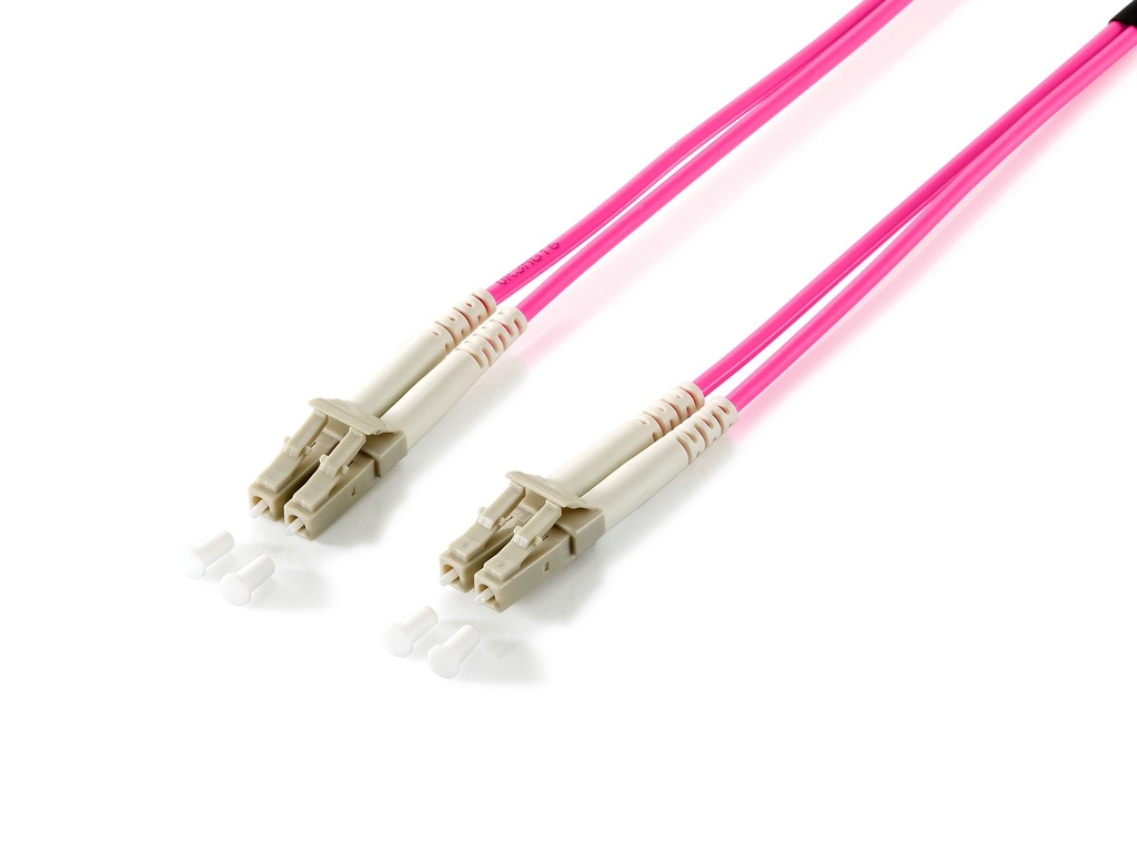 [255516] 255516 Cable de fibra óptica e InfiniBand 10 m LC Beige, Violeta