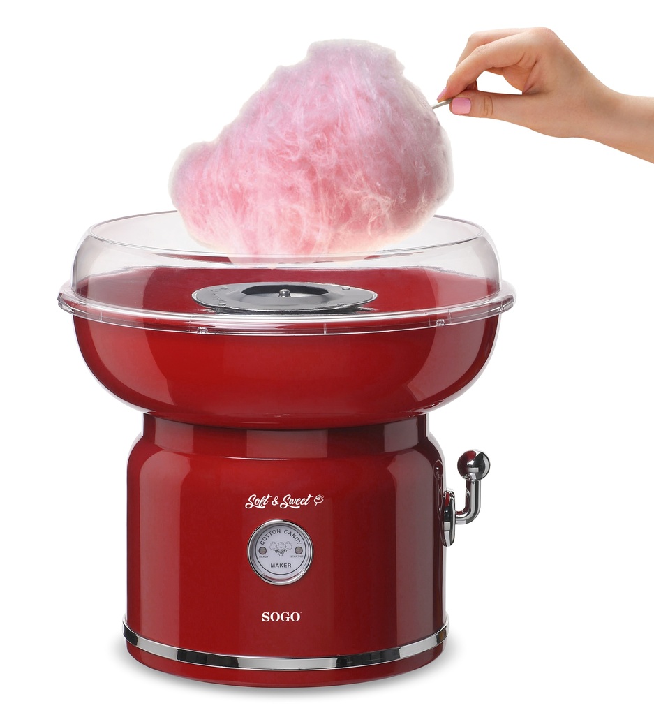 CC-SS-11975 algodonera de azúcar Rojo 500 W