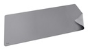 Benya XXL protector de escritorio Cloruro de polivinilo (PVC) Gris