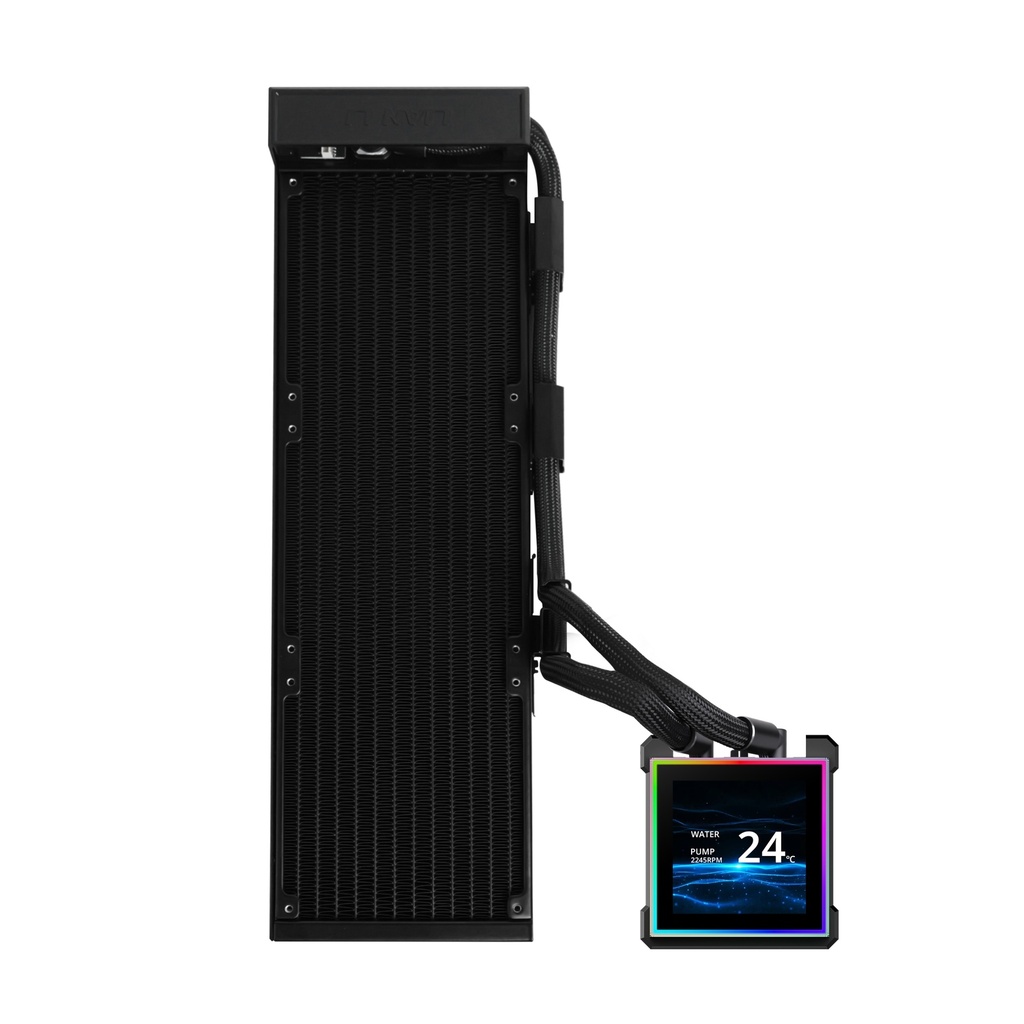 HydroShift II LCD-S 360 Fanless Procesador Kit de refrigeración líquida Negro 1 pieza(s)