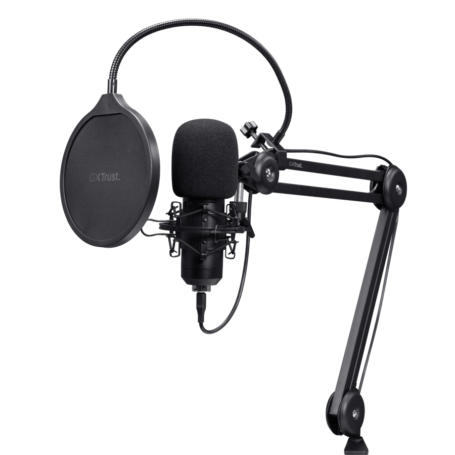 [25770] GXT 270 Emita II+ Negro Micrófono para crear podcasts