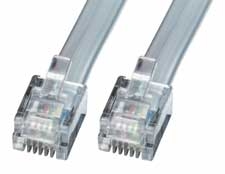 [34223] RJ-12 M/M 2.0m 2 m Gris